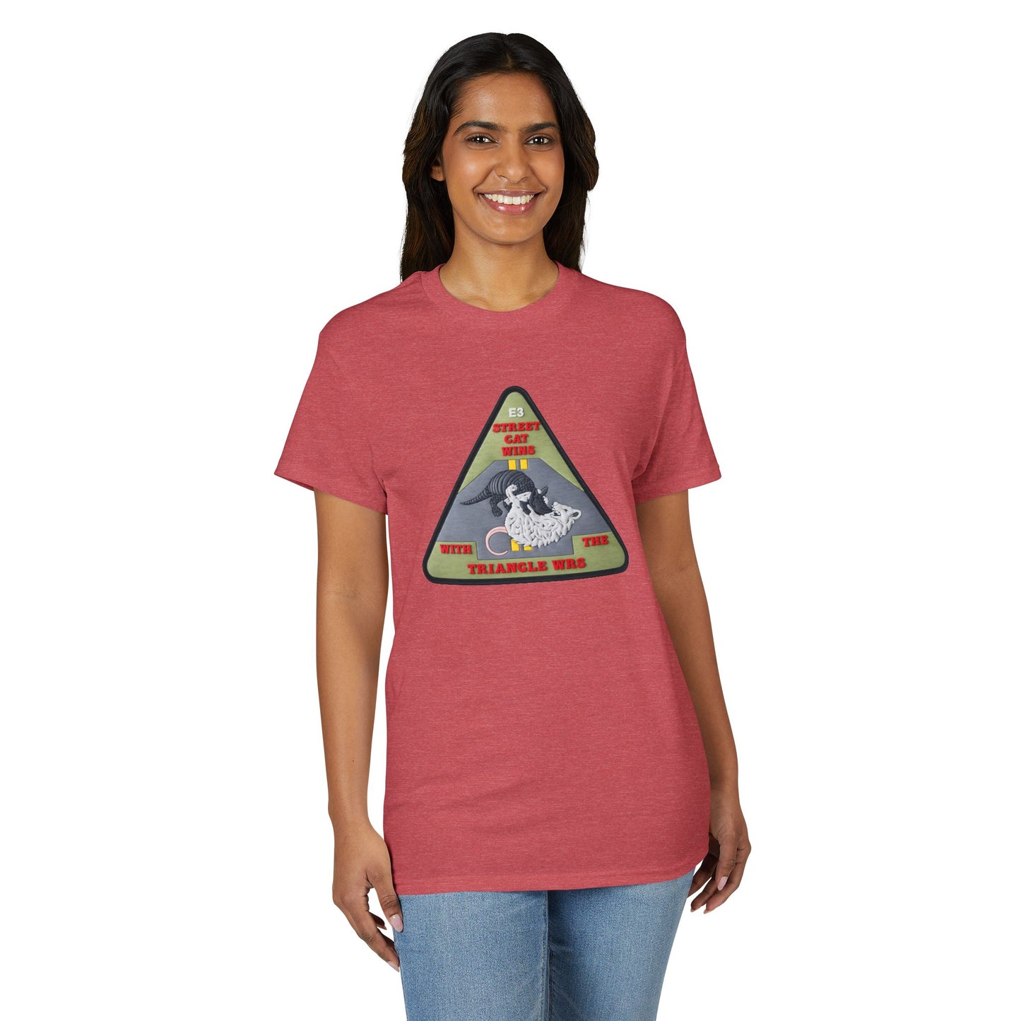 Triangle Street Cat T-Shirt