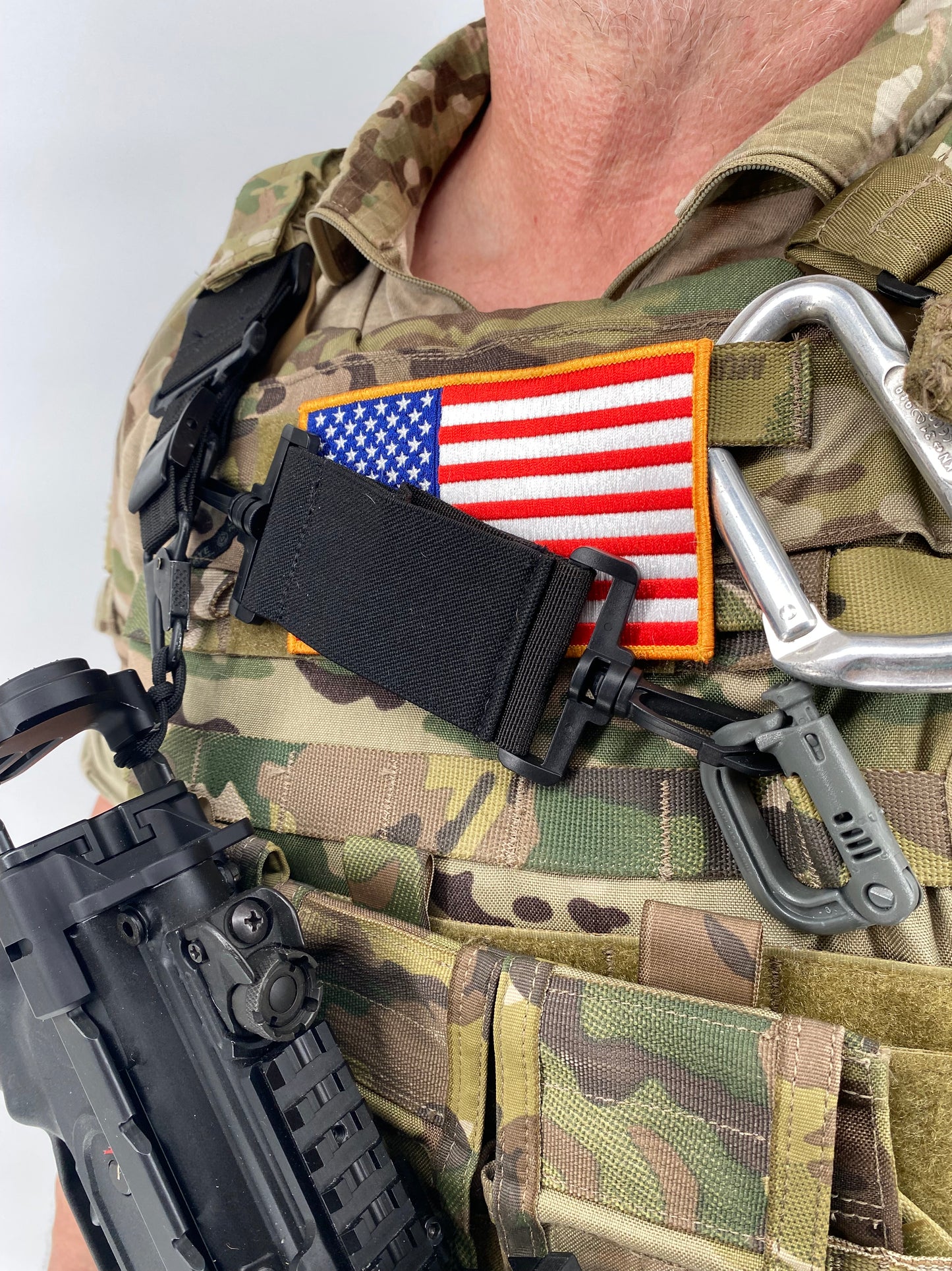 Plate Carrier Adapters Set of 2 Black