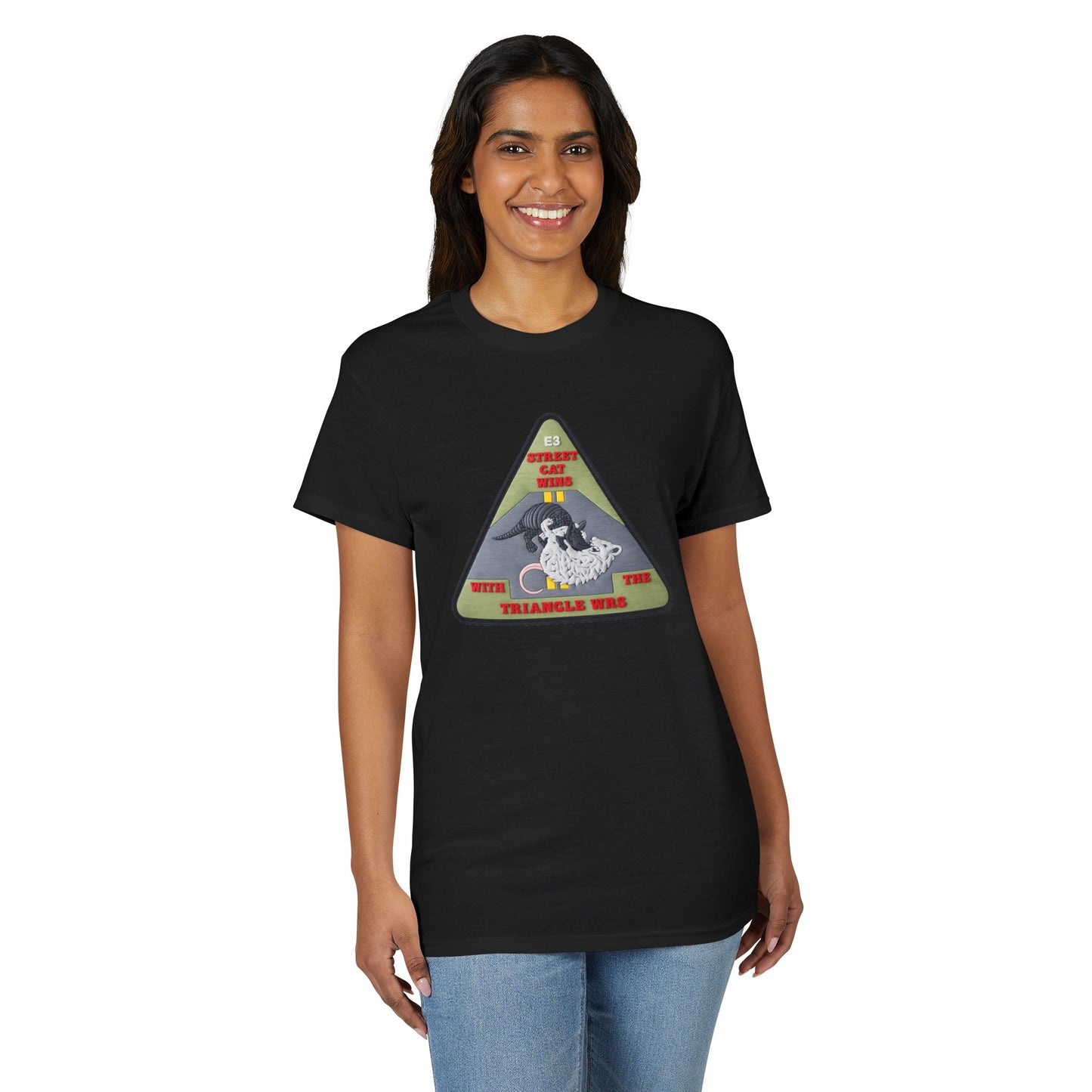 Triangle Street Cat T-Shirt
