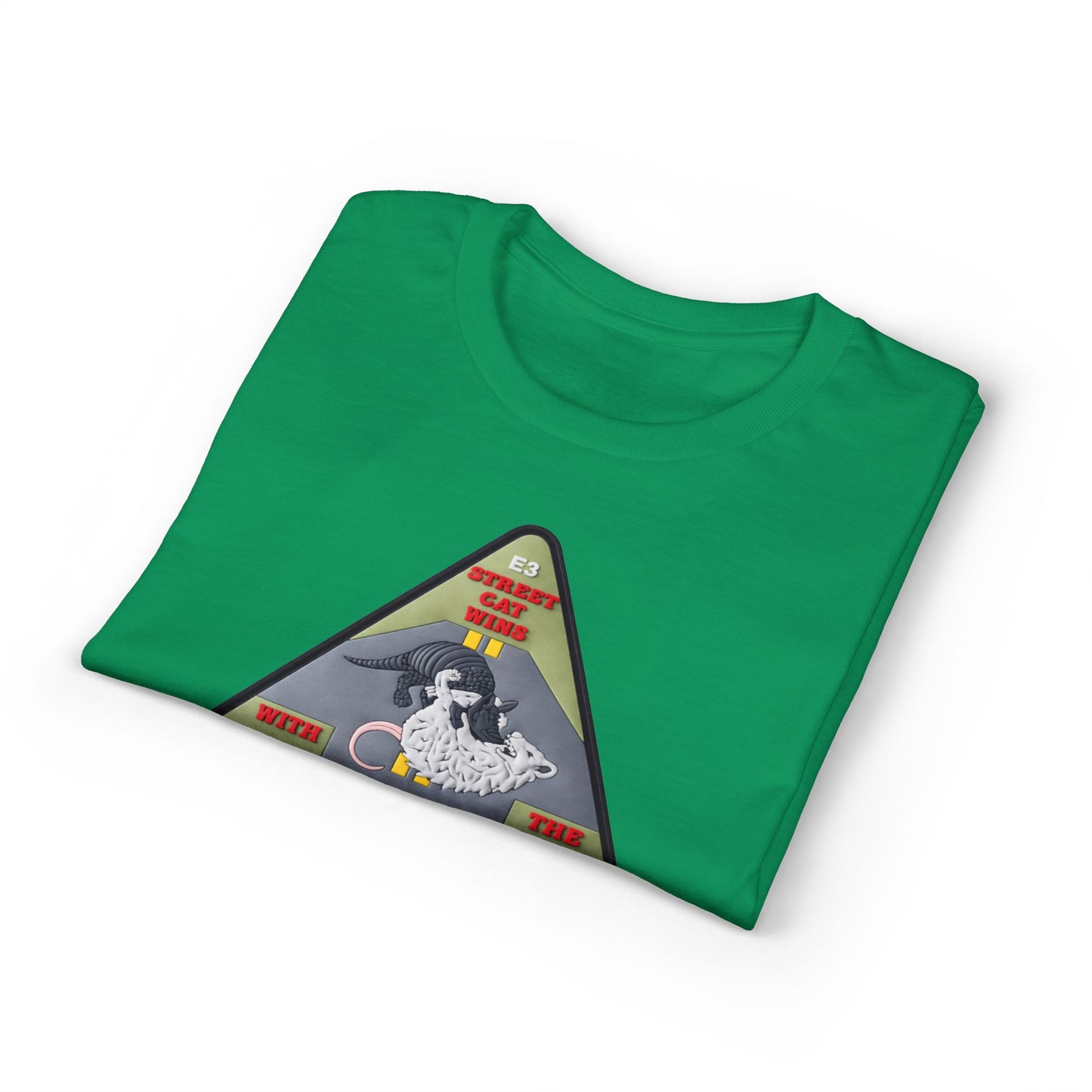 Triangle Street Cat T-Shirt