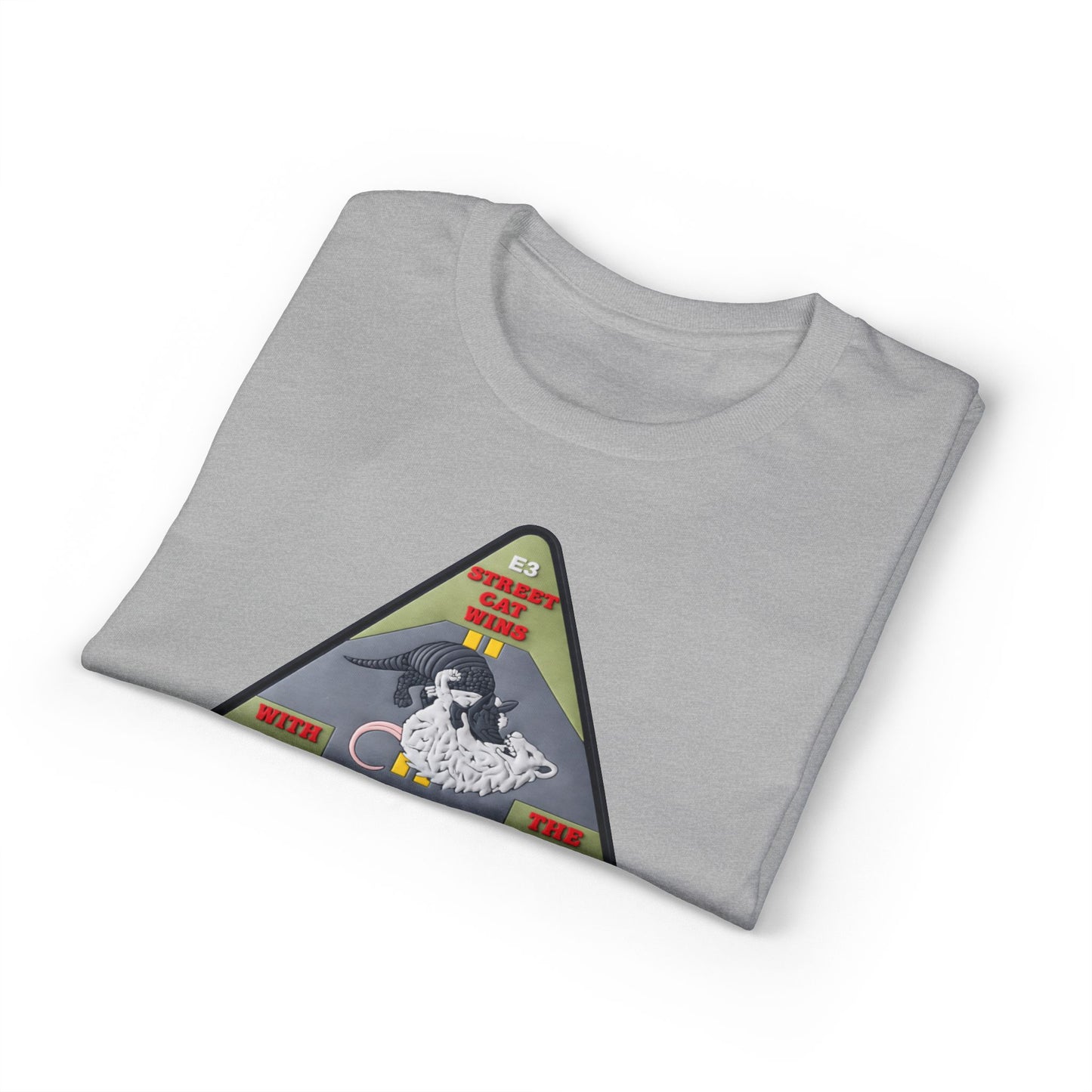 Triangle Street Cat T-Shirt