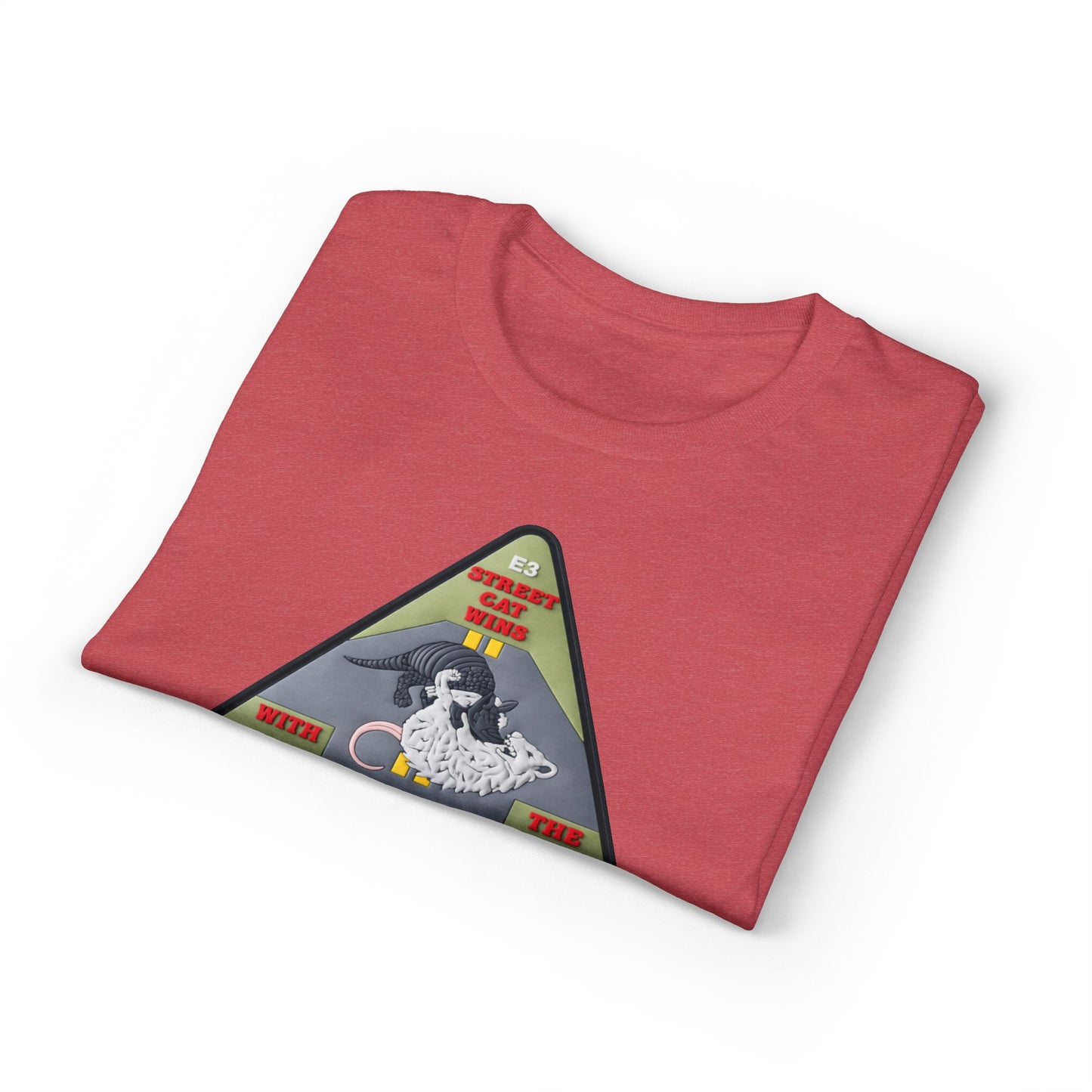 Triangle Street Cat T-Shirt