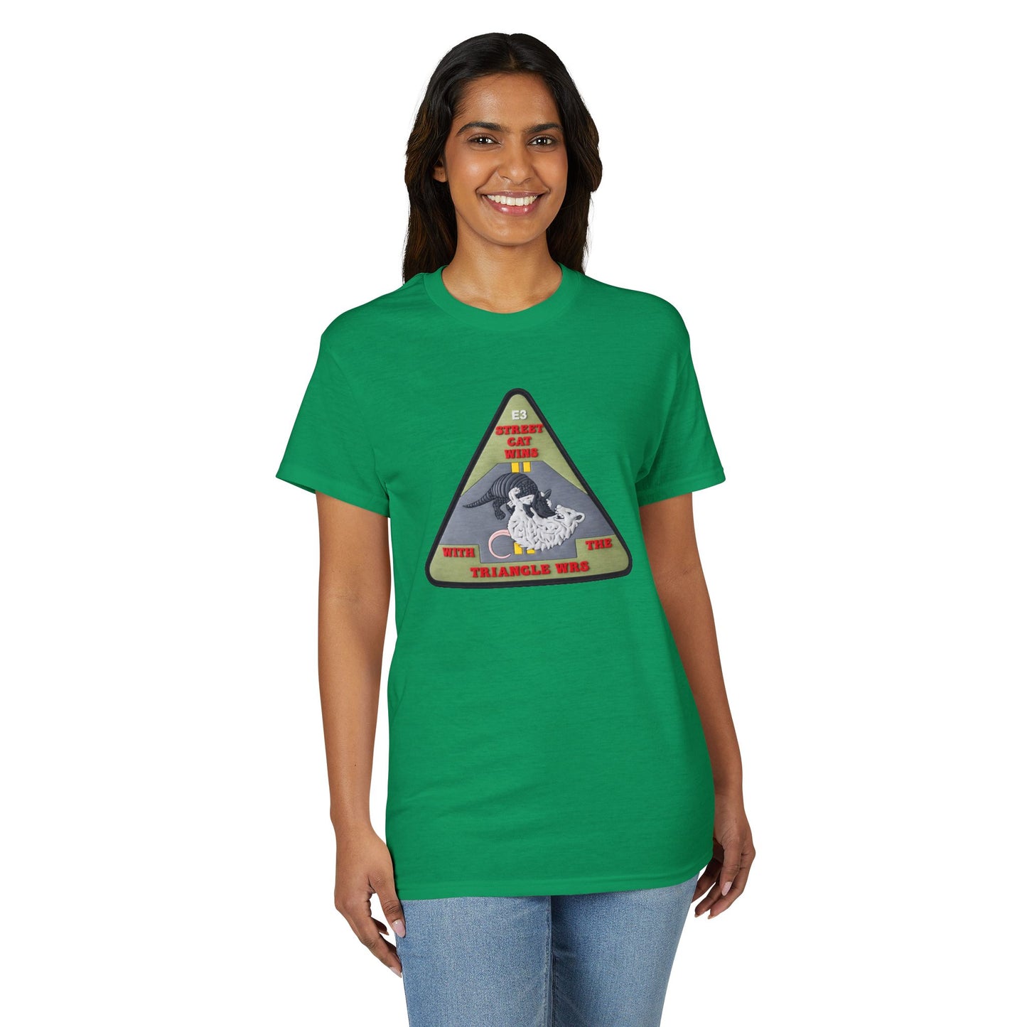Triangle Street Cat T-Shirt